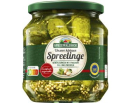 Spreewaldhof Unsere kleinen Spreelinge Gewürzgurken