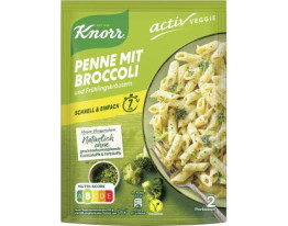 Knorr Activ Veggie Penne mit Broccoli
