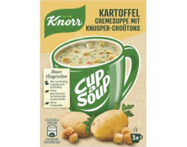 Knorr Cup a Soup Kartoffel Cremesuppe mit Knusper-Croûtons