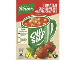 Knorr Cup a Soup Tomatencreme Suppe mit Knusper-Croutons