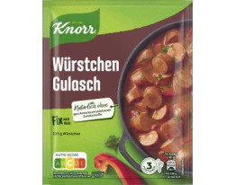 Knorr Fix Würstchen Gulasch