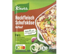 Knorr Fix Hackfleisch Schafskäse-Auflauf