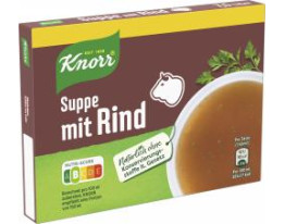 Knorr Suppe mit Rind