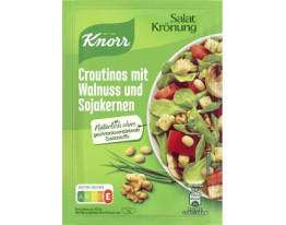 Knorr Salatkrönung Croutinos mit Walnuss und Sojakernen