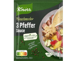 Knorr Feinschmecker 3 Pfeffer Sauce