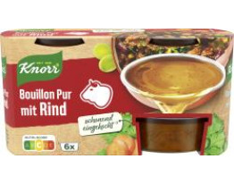 Knorr Bouillon Pur mit Rind