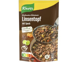 Knorr Großmutters Geheimnis Linsentopf mit Speck