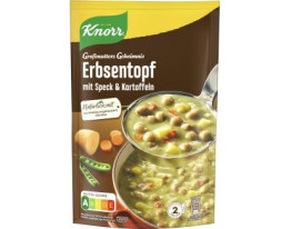Knorr Großmutters Geheimnis Erbsentopf mit Speck & Kartoffeln