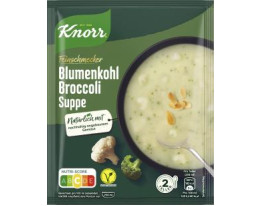 Knorr Feinschmecker Blumenkohl Broccoli Suppe