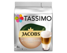 Tassimo Kapseln Jacobs Typ Latte Macchiato classico, 8 Kaffeekapseln