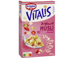 Dr. Oetker Vitalis Joghurt Müsli mit Erdbeer-Stückchen
