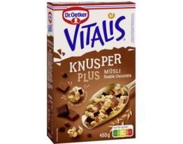 Dr. Oetker Vitalis Knusper Müsli Plus Double Chocolate