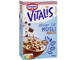 Dr. Oetker Vitalis Weniger süß Schoko Müsli