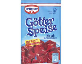 Dr. Oetker Götterspeise Instant Kirsch Geschmack