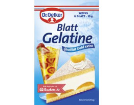 Dr. Oetker Blattgelatine weiß