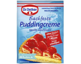 Dr. Oetker Backfeste Puddingcreme Vanille-Geschmack