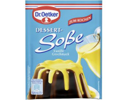 Dr. Oetker Dessert Soße zum Kochen Vanille