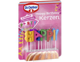 Dr. Oetker Happy Birthday Kerzen