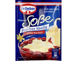 Dr. Oetker Dessert Sauce ohne Kochen Bourbon Vanille