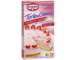 Dr. Oetker Torten Creme Erdbeer-Sahne