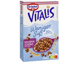 Dr. Oetker Vitalis Weniger Süß Knusper Schoko
