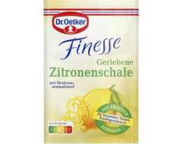 Dr. Oetker Finesse Geriebene Zitronenschale