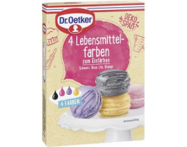 Dr. Oetker 4 Lebensmittel-Farben