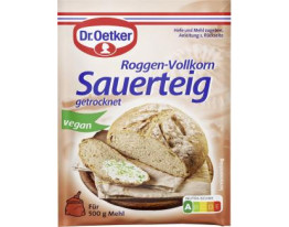 Dr. Oetker Roggen-Vollkorn Sauerteig getrocknet