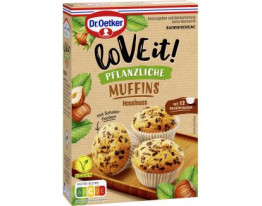 Dr. Oetker LoVE it! Pflanzliche Muffins Haselnuss