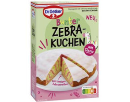 Dr. Oetker Bunter Zebrakuchen