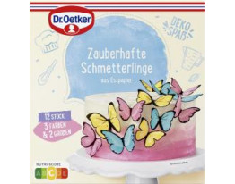 Dr. Oetker Zauberhafte Schmetterlinge aus Esspapier