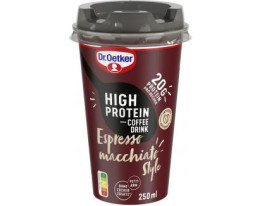 Dr. Oetker High Protein Coffee Drink Espresso Macchiato Style