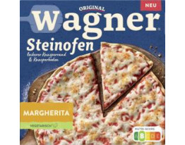 Original Wagner Steinofen Pizza Margherita Vegetarisch mit Mozzarella