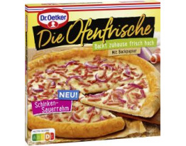 Dr. Oetker Die Ofenfrische Pizza Schinken-Sauerrahm
