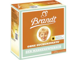 Brandt Der Markenzwieback ohne Zuckerzusatz