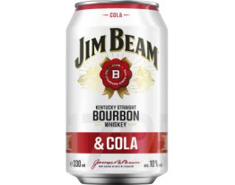 Jim Beam Bourbon Whiskey & Cola (Einweg)