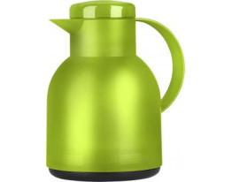 Emsa Samba Isolierkanne Quick Press 1,0 Liter transluzent hellgrün