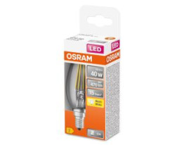 Osram LED Star Classic B40 4W E14 warmweiß