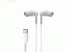 Belkin Belkin Rockstar In-Ear Kopfhörer mit USB-C Connector, weiß