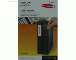 3L Sichtfenster 25x102mm selbstklebend Kunststoff inkl. Etiketten VE=1