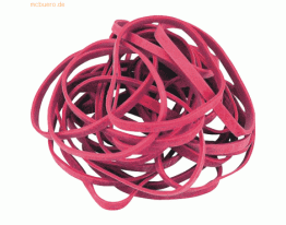 Alco Gummibänder 80x4mm 1000g rot