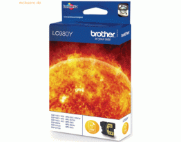 Brother Tintenpatrone Brother LC-980Y gelb