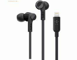 Belkin Belkin Rockstar In-Ear Kopfhörer mit Lightning Connector schw.