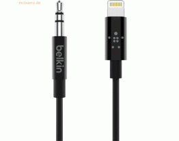 Belkin Belkin MixIT Lightning auf 3,5mm AUX Kabel, 0.9 m, schwarz