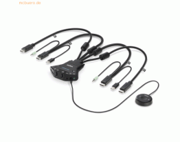 Belkin LinkSys Secure 2-Port, Dual Screen FLIP DP/DP KVM, PP3.0