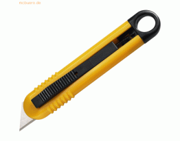 10 x Alco Sicherheits-Cutter Kunststoff 23mm gelb/schwarz