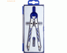Alco Geometriezirkel silber/dunkelblau
