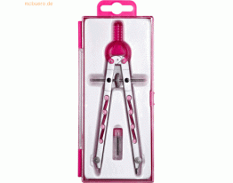 Alco Geometriezirkel silber/rosa