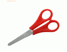 Alco Bastel-Schere Edelstahl Griff ABS-Kunststoff rund 135mm rot