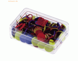 25 x Alco Reißnägel Sun 9,5mm kunststoffüberzogen VE=100 Stück sortier
